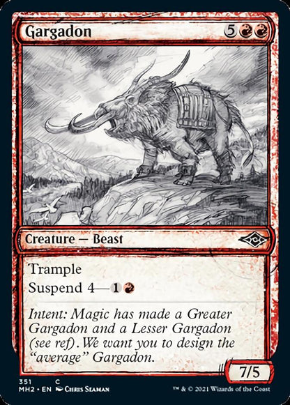 Gargadon (Sketch) [Modern Horizons 2] Foil
