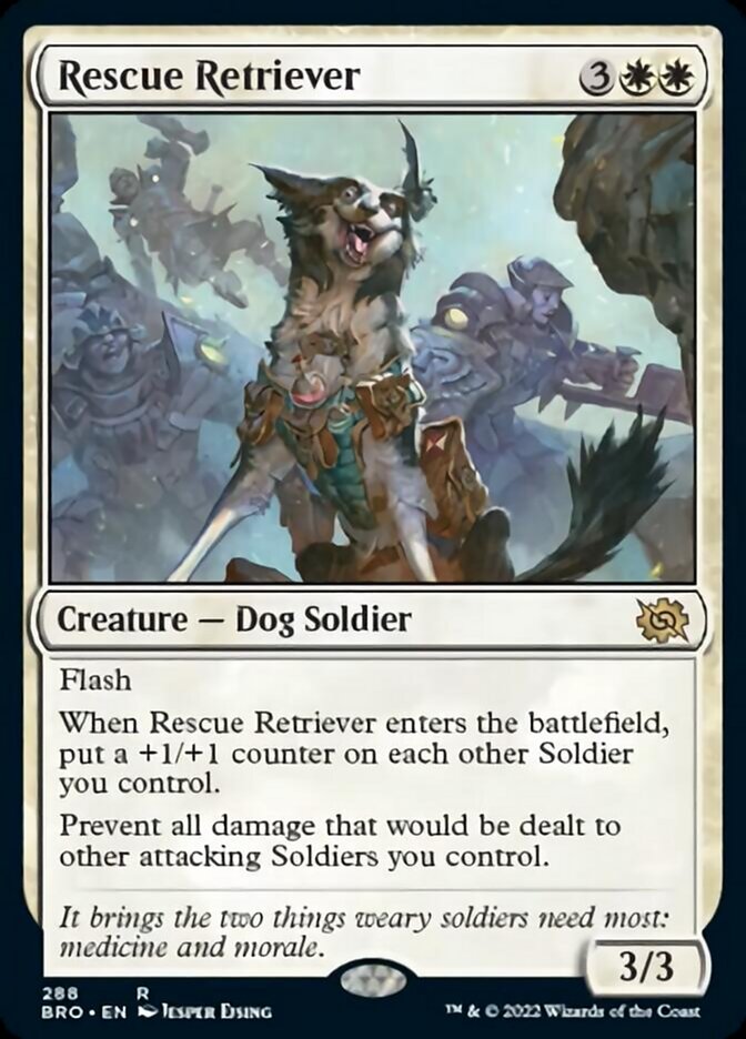 Rescue Retriever [The Brothers' War] Foil