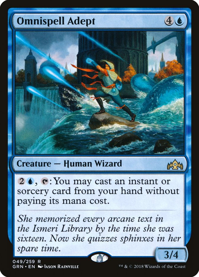 Omnispell Adept [Guilds of Ravnica] Foil