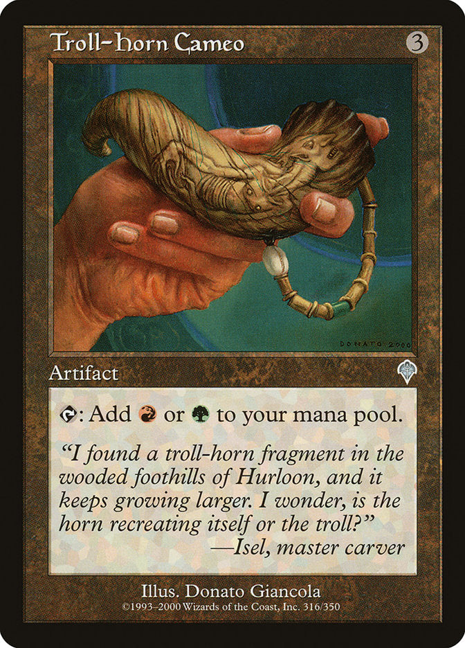 Troll-Horn Cameo [Invasion] Foil
