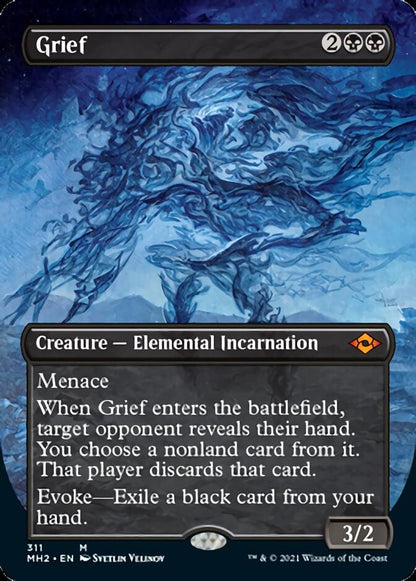 Grief (Borderless Alternate Art) [Modern Horizons 2] Foil