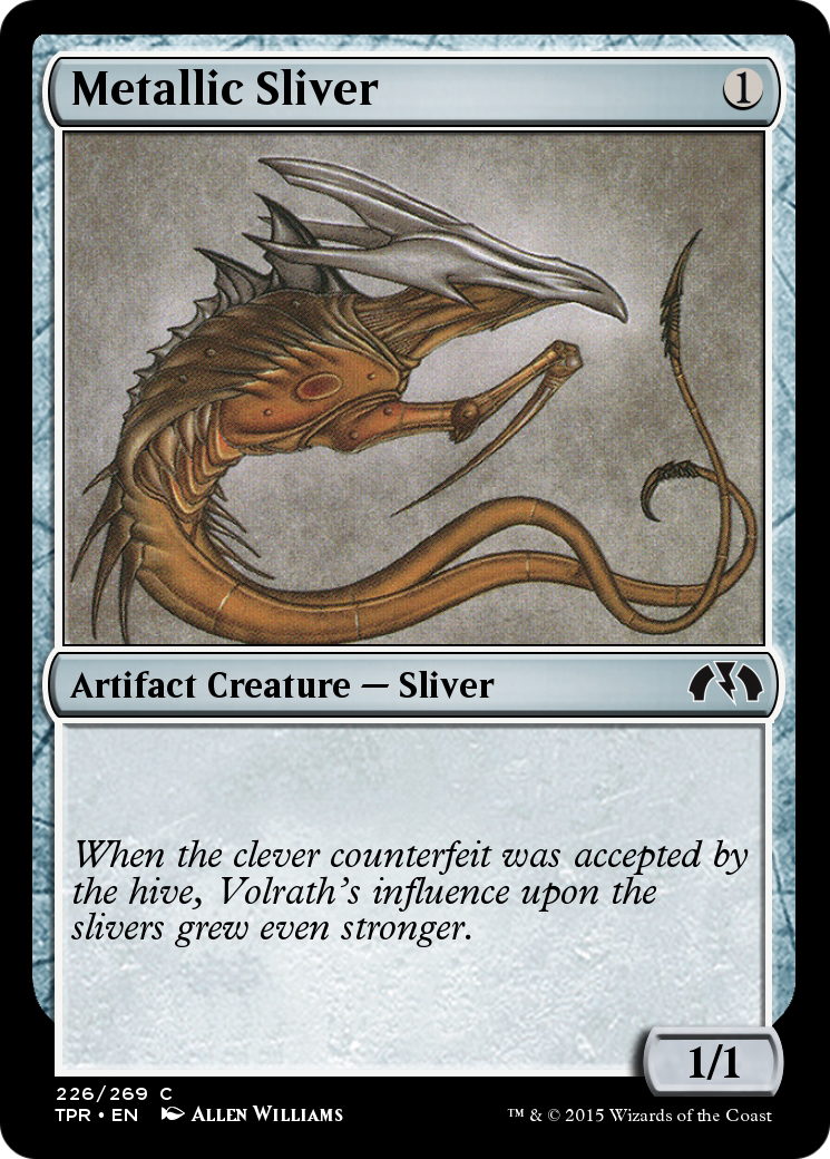 Metallic Sliver  [Tempest Remastered] Foil