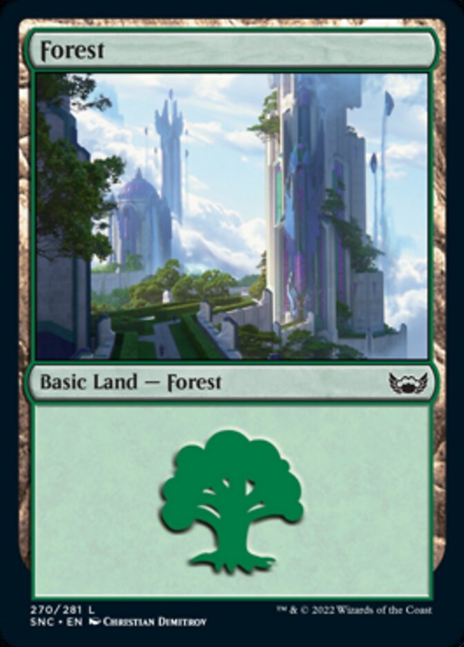 Forest (270) [Streets of New Capenna] Foil