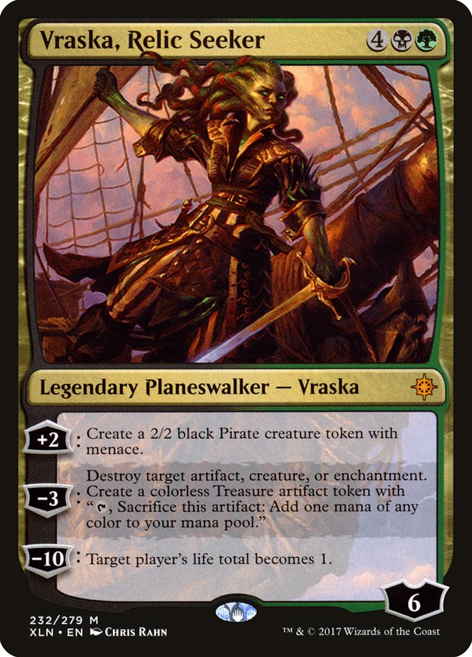 Vraska, Relic Seeker [Ixalan] Foil