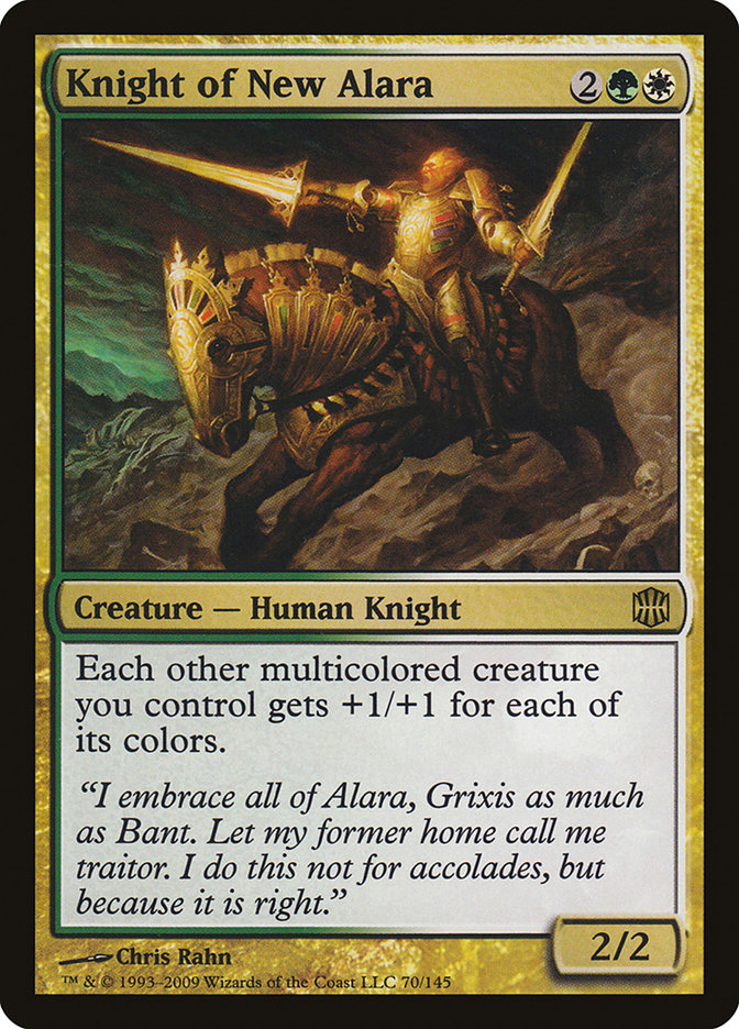 Knight of New Alara [Alara Reborn] Foil
