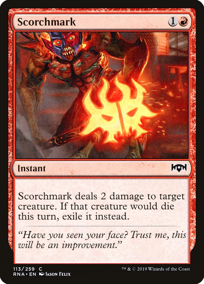 Scorchmark [Ravnica Allegiance] Foil