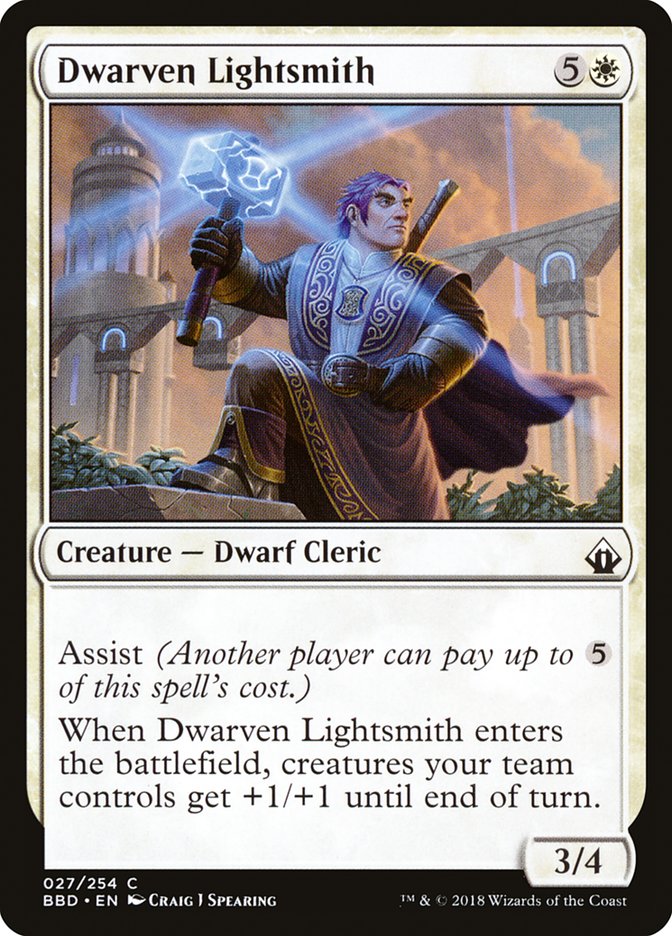 Dwarven Lightsmith [Battlebond] Foil