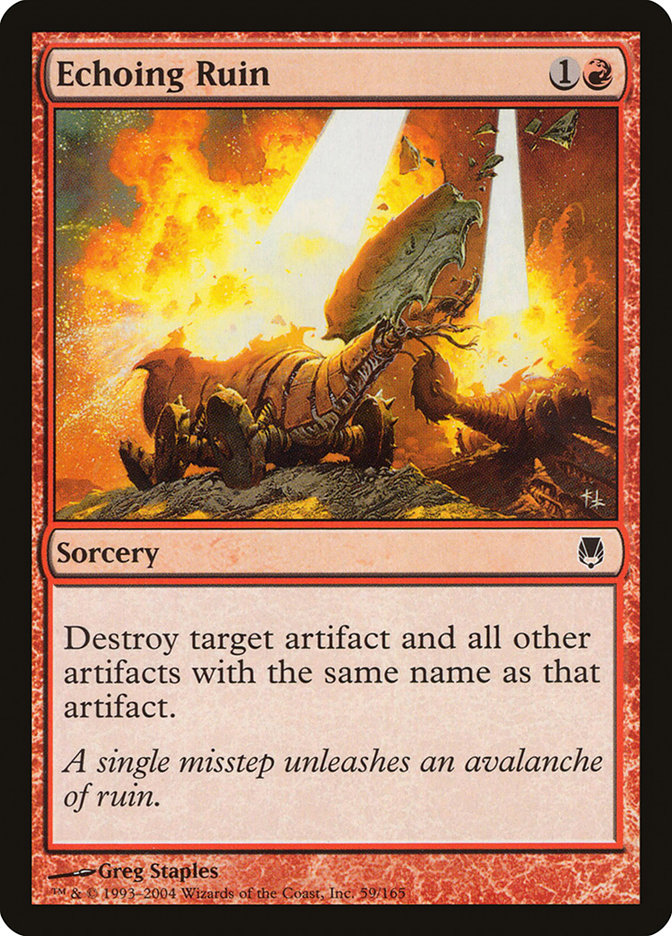 Echoing Ruin [Darksteel] Foil