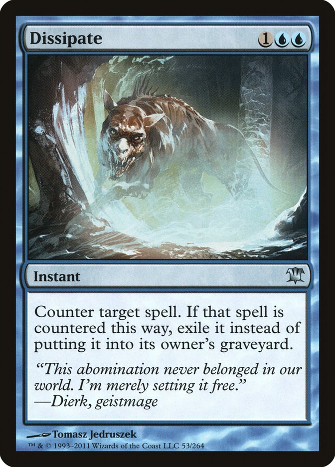 Dissipate [Innistrad] Foil