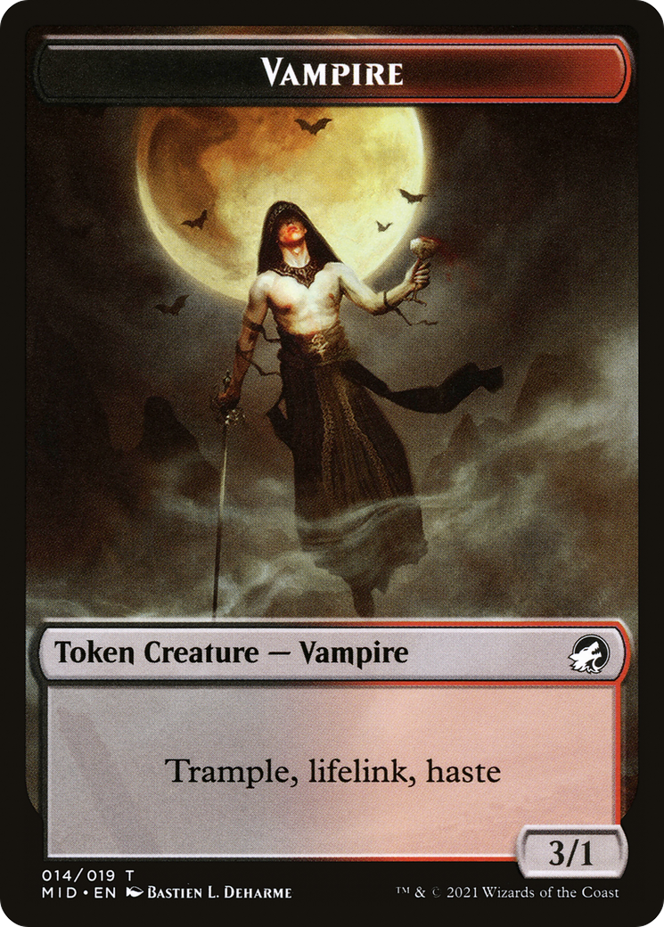 Vampire  [Innistrad: Midnight Hunt Tokens]