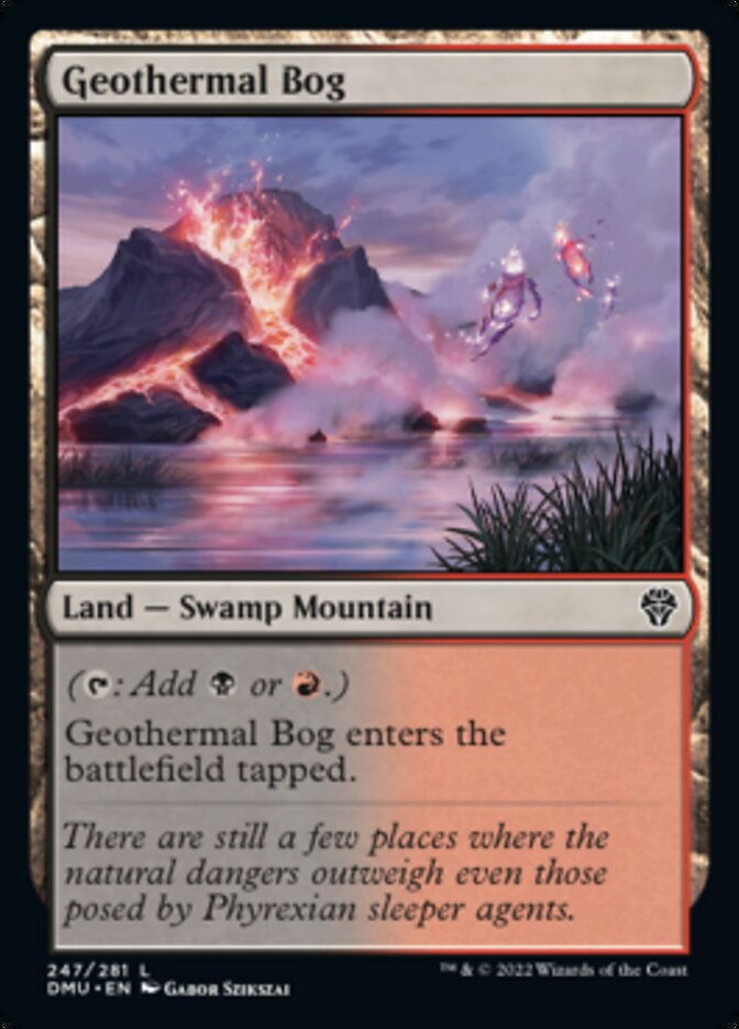 Geothermal Bog [Dominaria United] Foil