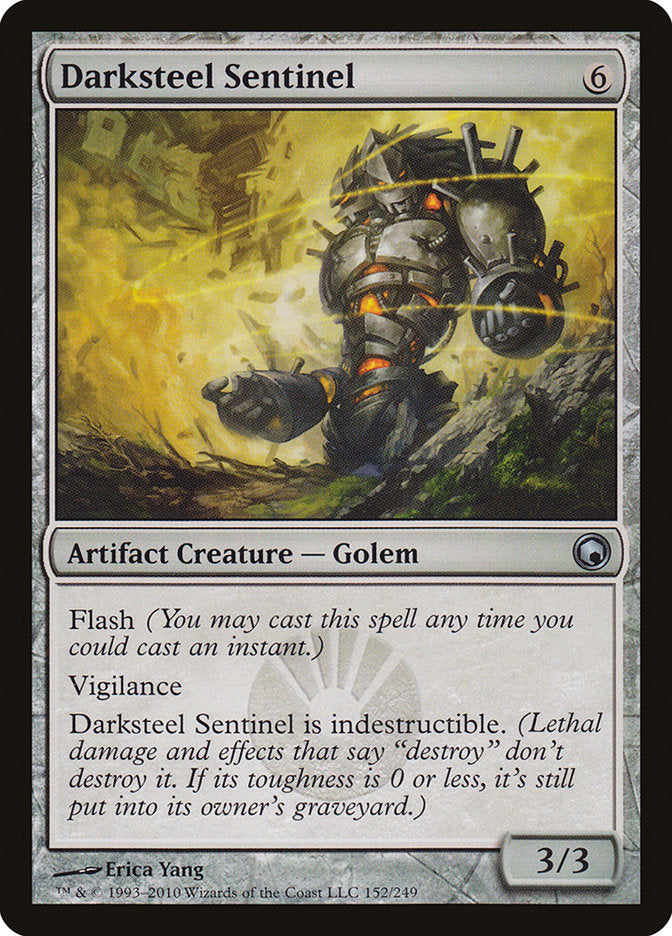 Darksteel Sentinel [Scars of Mirrodin] Foil