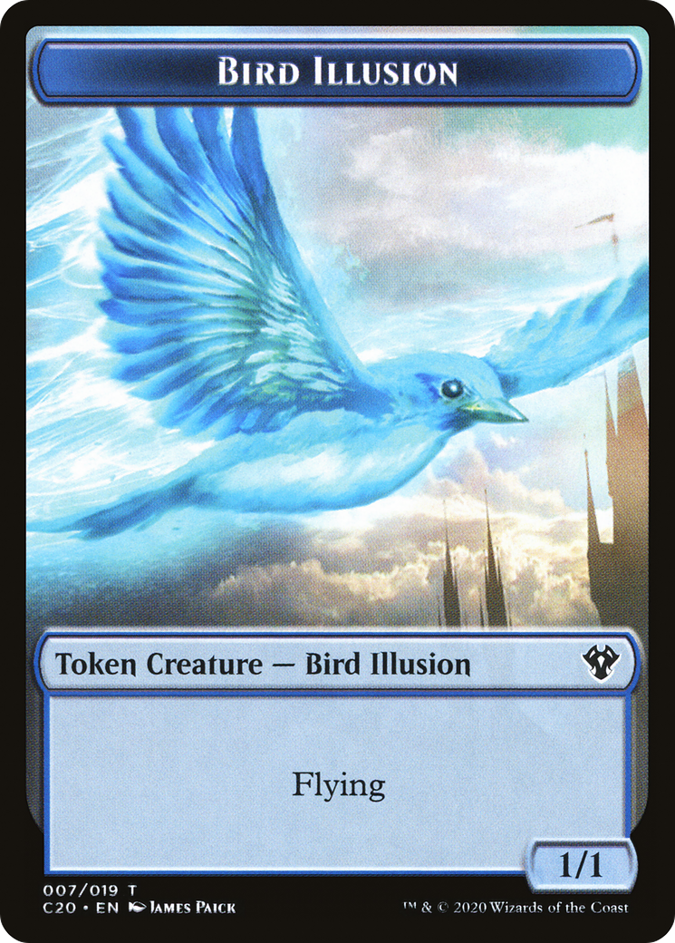 Bird Illusion  [Commander 2020 Tokens]