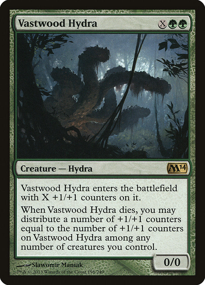 Vastwood Hydra [Magic 2014] Foil