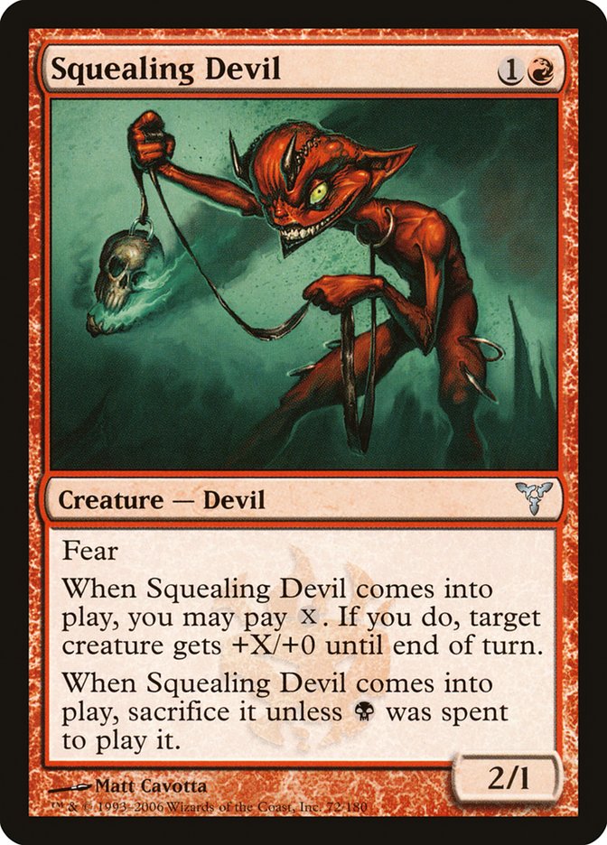 Squealing Devil [Dissension] Foil