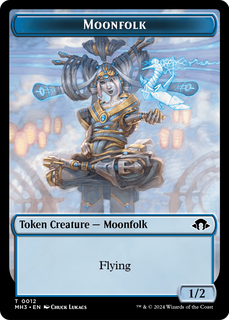 Moonfolk  [Modern Horizons 3 Tokens] Foil