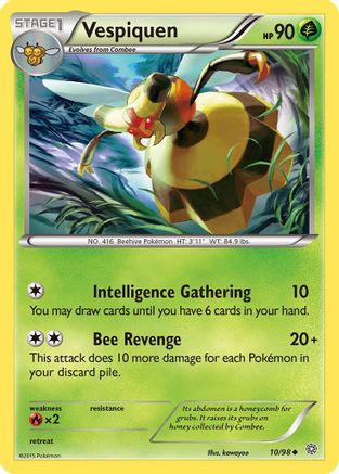 Vespiquen (10/98) [XY: Ancient Origins] Reverse Holofoil