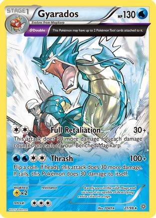 Gyarados (21/98) [XY: Ancient Origins] Reverse Holofoil