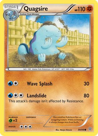 Quagsire (39/98) [XY: Ancient Origins] Reverse Holofoil