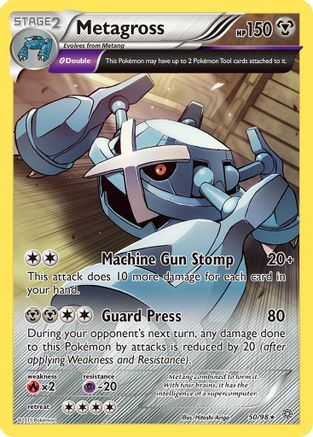 Metagross (50/98) [XY: Ancient Origins] Reverse Holofoil