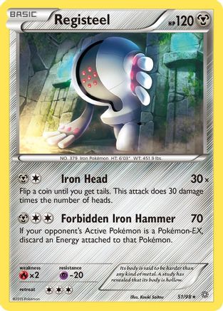 Registeel (51/98) [XY: Ancient Origins] Reverse Holofoil