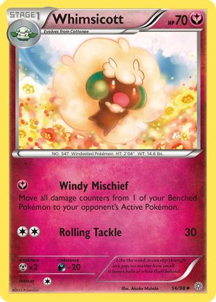 Whimsicott (56/98) [XY: Ancient Origins] Reverse Holofoil