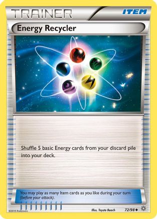 Energy Recycler (72/98) [XY: Ancient Origins] Reverse Holofoil