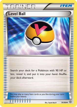 Level Ball (76/98) [XY: Ancient Origins] Reverse Holofoil
