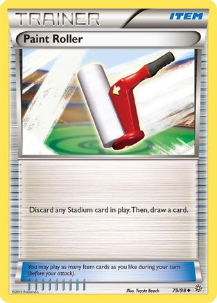 Paint Roller (79/98) [XY: Ancient Origins] Reverse Holofoil