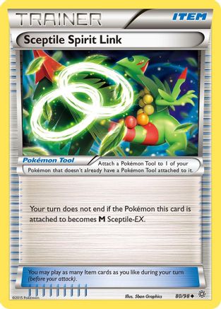 Sceptile Spirit Link (80/98) [XY: Ancient Origins] Reverse Holofoil