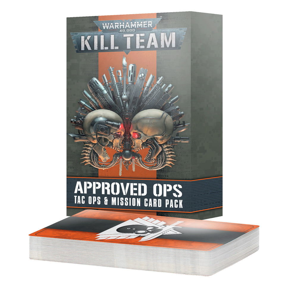 102-88 Kill Team Approved Ops: Tac Ops/Mission Cards (Kill Team 2021)