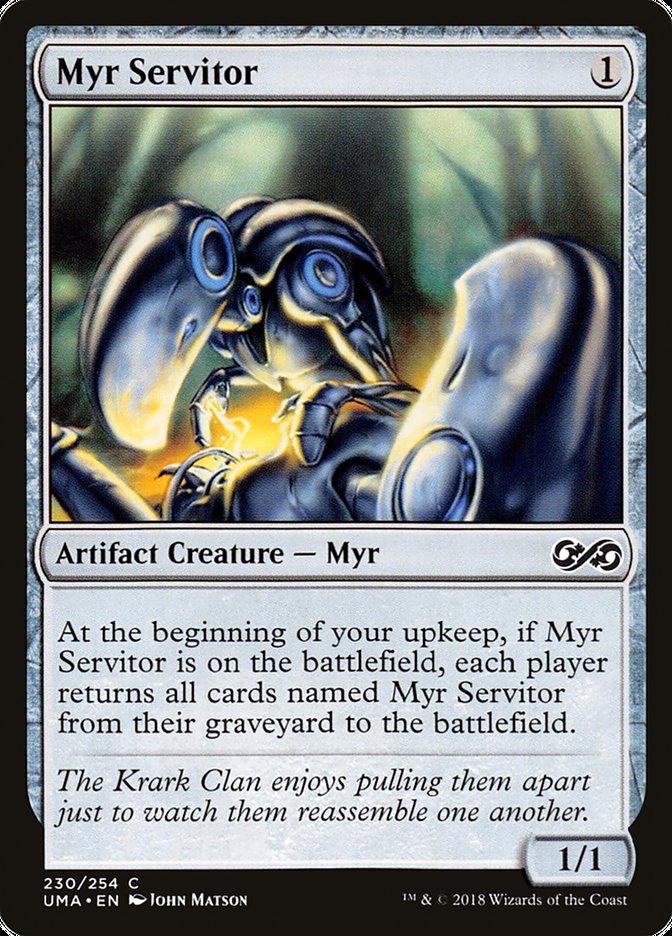 Myr Servitor [Ultimate Masters] Foil
