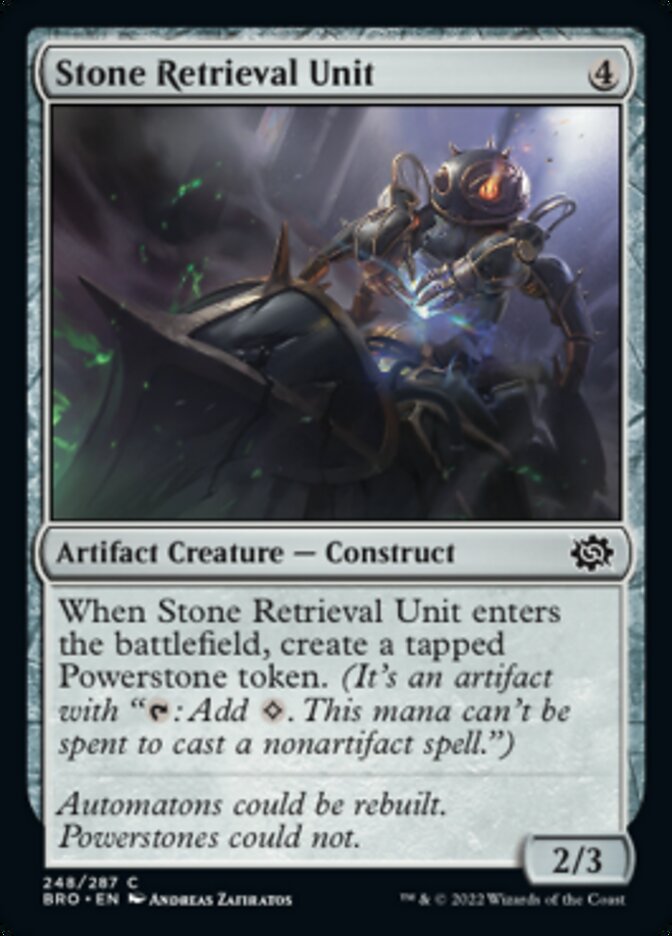 Stone Retrieval Unit [The Brothers' War] Foil