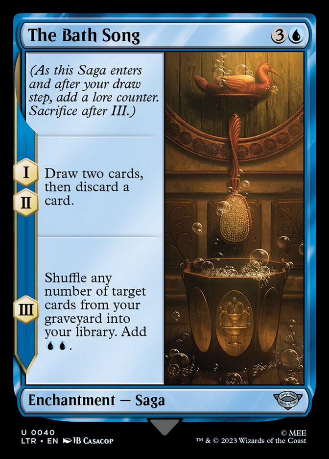 The Bath Song [The Lord of the Rings: Tales of Middle-Earth] Foil