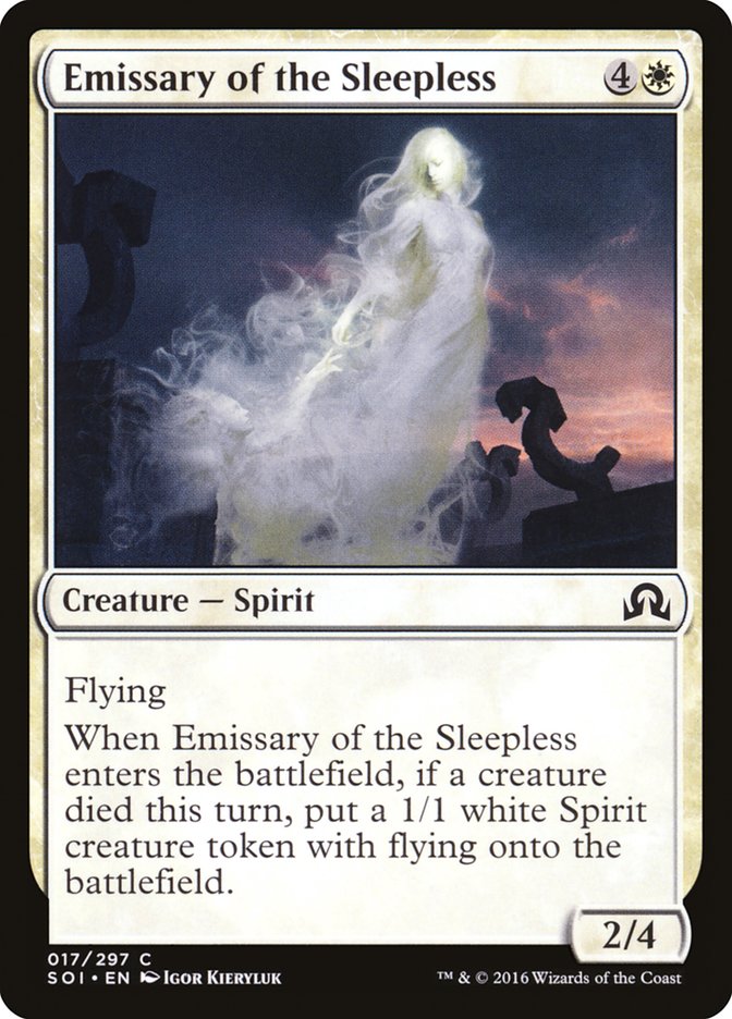 Emissary of the Sleepless [Shadows over Innistrad] Foil