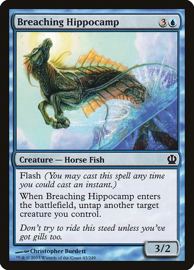 Breaching Hippocamp [Theros] Foil