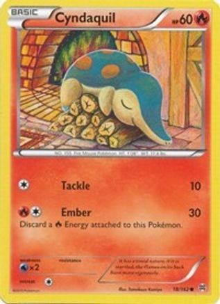 Cyndaquil (18/162) [XY: BREAKthrough] Reverse Holofoil