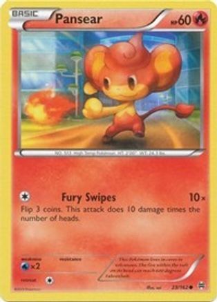Pansear (23/162) [XY: BREAKthrough] Reverse Holofoil
