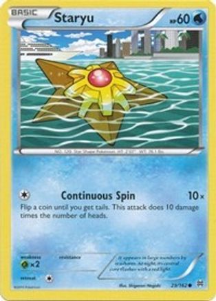Staryu (29/162) [XY: BREAKthrough] Reverse Holofoil
