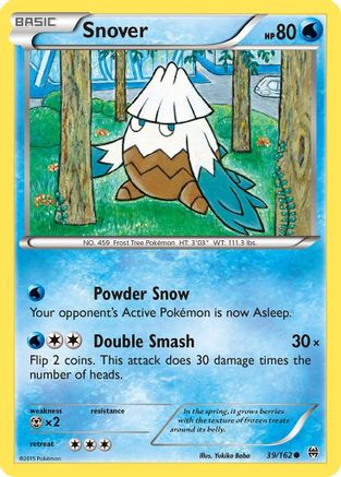 Snover (39/162) [XY: BREAKthrough] Reverse Holofoil