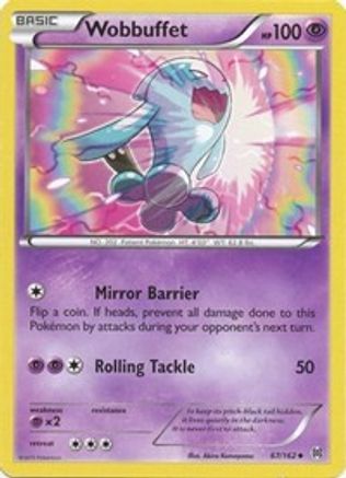 Wobbuffet (67/162) [XY: BREAKthrough] Reverse Holofoil