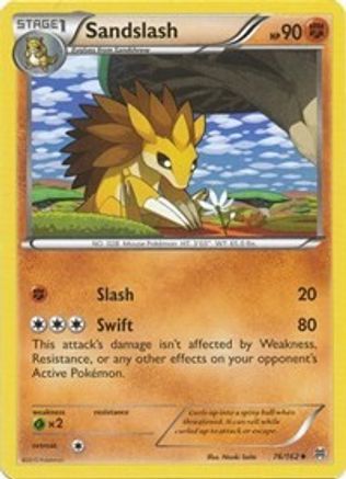 Sandslash (76/162) [XY: BREAKthrough] Reverse Holofoil