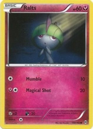 Ralts (100/162) [XY: BREAKthrough] Reverse Holofoil