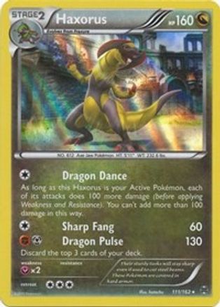 Haxorus (111/162) [XY: BREAKthrough] Reverse Holofoil
