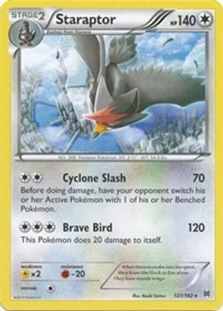 Staraptor (127/162) [XY: BREAKthrough] Reverse Holofoil