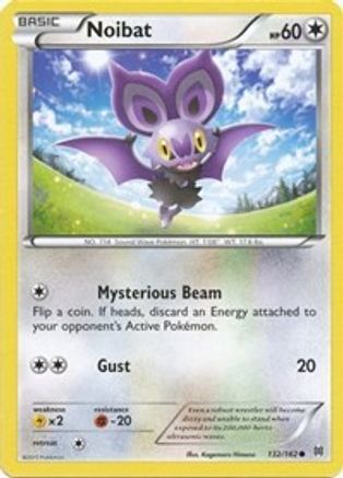 Noibat (132/162) [XY: BREAKthrough] Reverse Holofoil