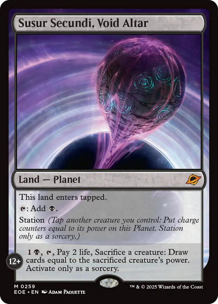 Susur Secundi, Void Altar [Edge of Eternities] Foil