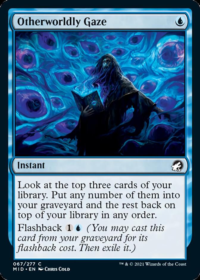 Otherworldly Gaze [Innistrad: Midnight Hunt] Foil