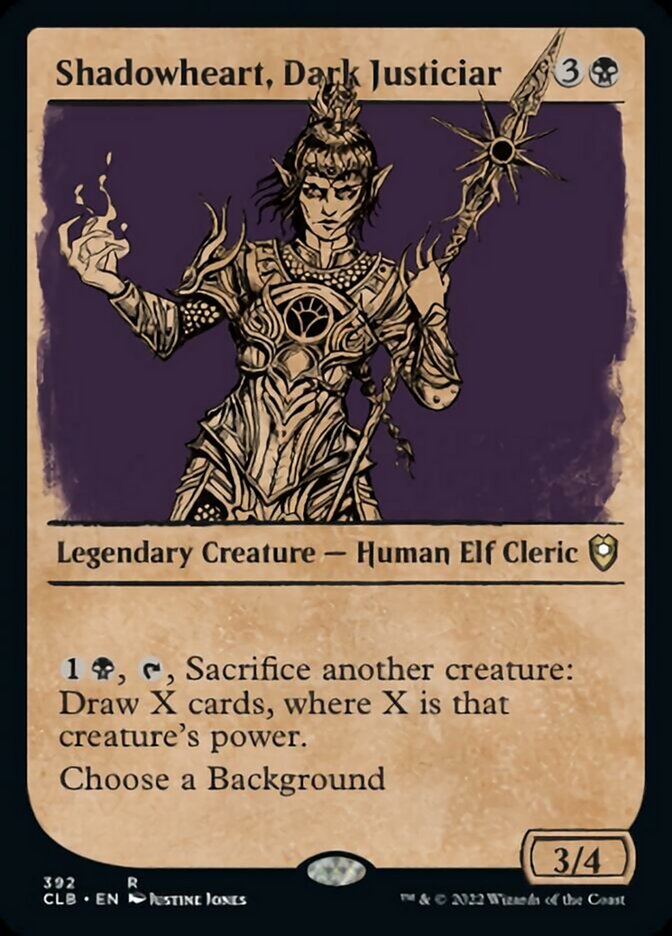 Shadowheart, Dark Justiciar (Showcase) [Commander Legends: Battle for Baldur's Gate] Foil