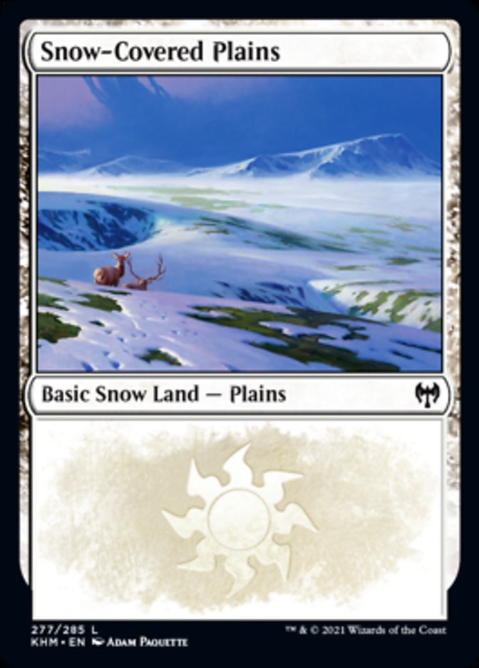 Snow-Covered Plains (277) [Kaldheim] Foil